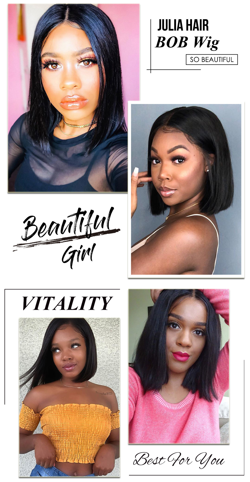 Julia Hair 13x5 T Part 13x4 Lace Front Short Bob Wig Glueless 6x4.75 Pre-Cut Lace Wear And Go Wig Flash Sale