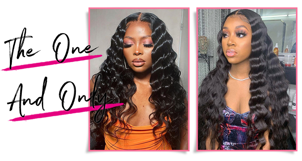 Julia Hair Best Wigs Loose Deep Wave 13*4 Transparent Lace Front Wigs Pre Plucked Human Hair Wigs With Baby Hair Flash Sale