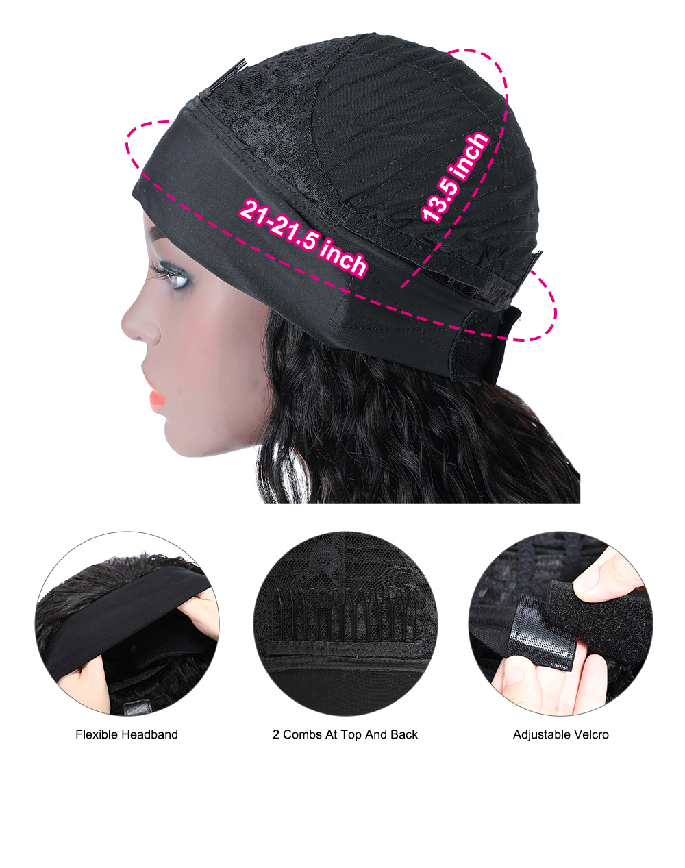 Julia Hair YTBer Same Headband Wigs Water Wave Best Brazilian Human Hair Wigs For Women