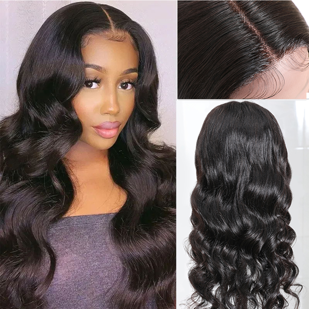 Julia Body Wave Lace Wigs Pre Plucked Brazilian Human Hair Wigs 13x5 T Part Lace Wigs With Baby Hair