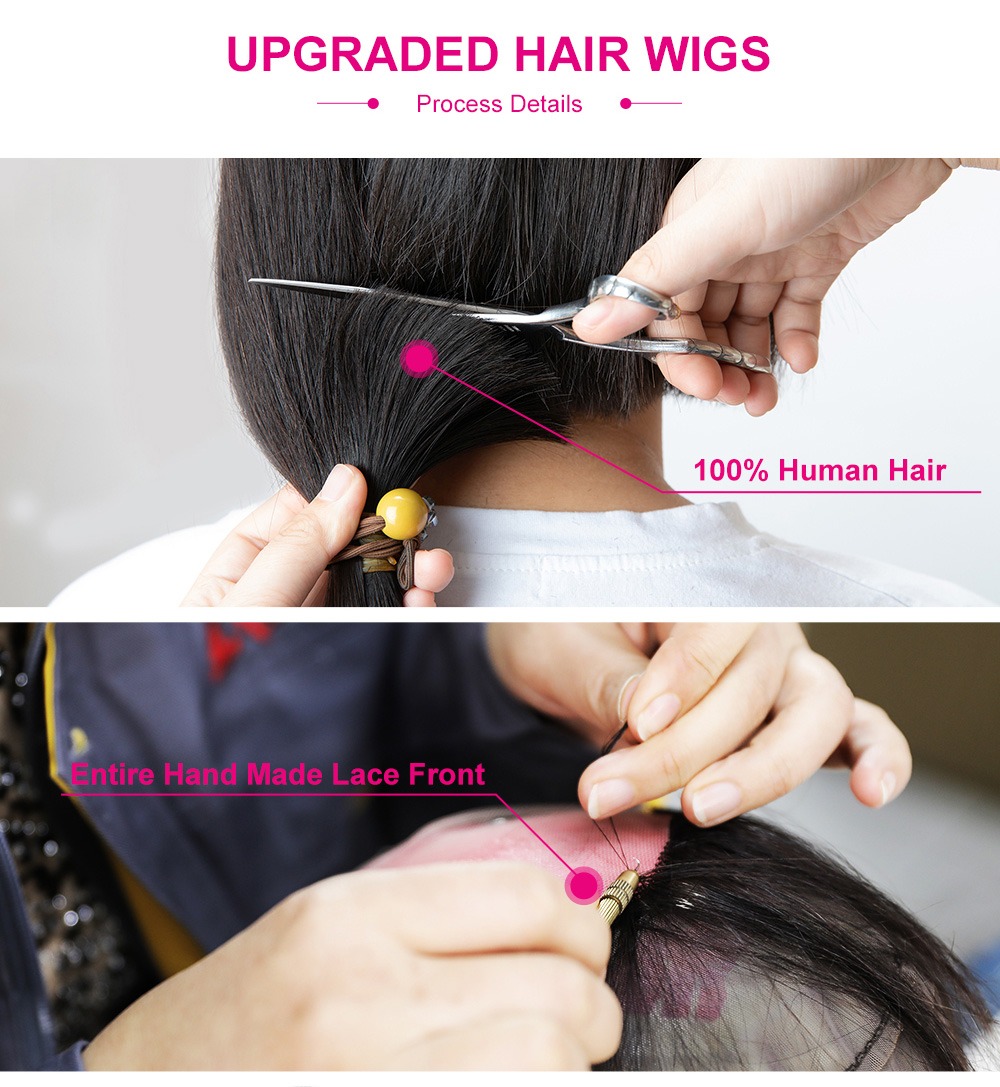 Julia Hair Curtain Bangs Long Straight Hair Transparent Lace Front Wig Soft Human Hair Wigs With Bangs Flash Sale