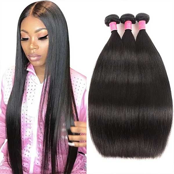 straight wave hair bundles