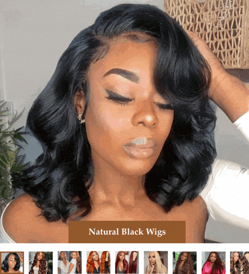 Julia Hair Affordable Body Wave Copper Brown Lace Front Wig Preplucked