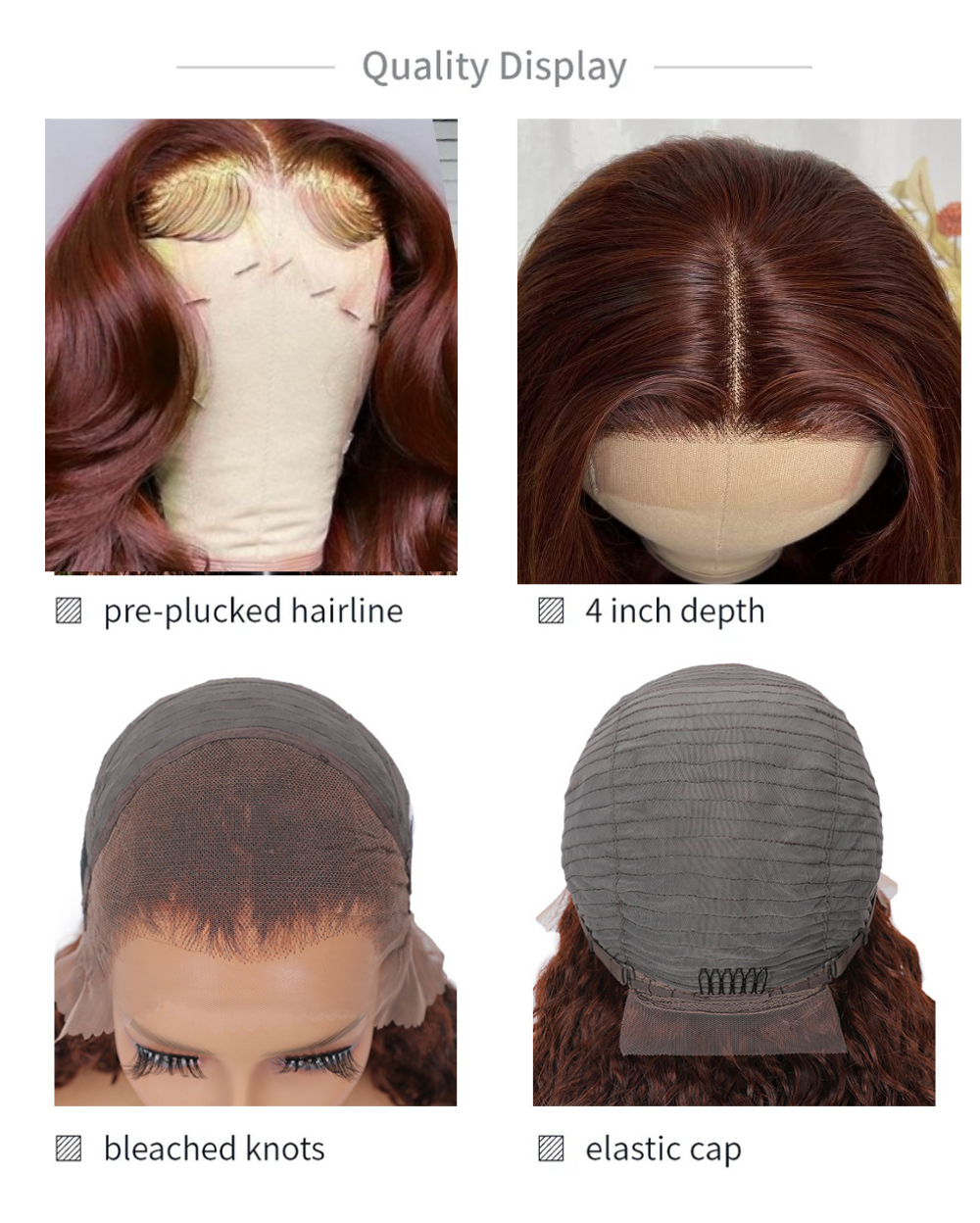 Julia Hair Affordable #33B Reddish Brown 13x5x1 T Part Lace Wig Perfectly Resembling Natural Hair Kinky Straight Wig 4C Hair 13x4 Lace Front Wigs Flash Sale