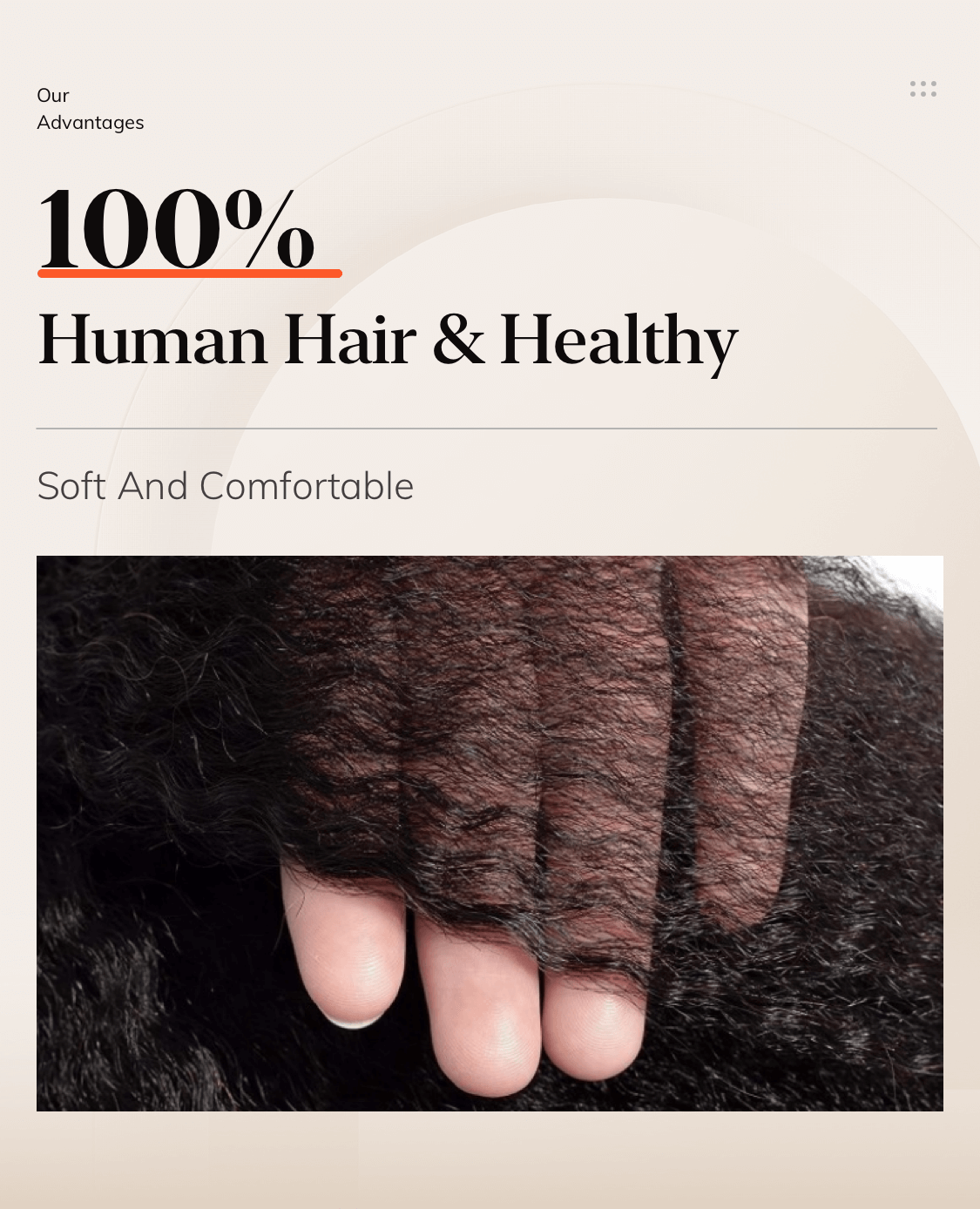 Julia Hair Affordable 4x0.75 Lace Part Kinky Straight Realistic 4C Kinky Edges Wig 100% Healthy Lace Front Wig No Baby Hair Style Pre-Plucked Beginner Friendly